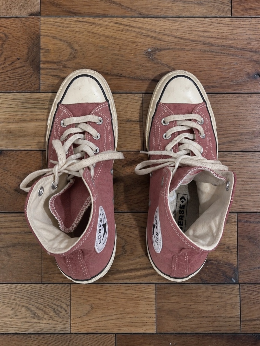 Converse Chuck Taylor All Star Lift Platform High Top Dusty Rose Canvas A01367F
